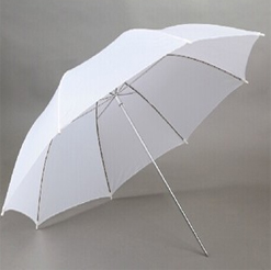 Dù xuyên trắng 85cm