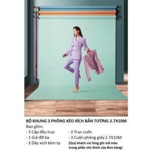 Combo Bo Treo 3 Phong Xich 3 Phong Giay 10m Ban Tuong
