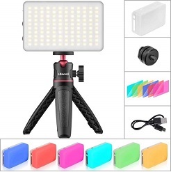 Combo đèn VIJIM VL120+Tripod MT08
