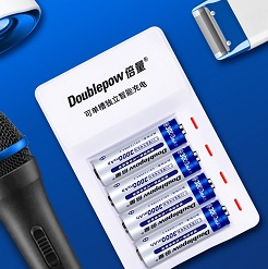 Bo 4 Pin AA 3000mAh Chinh Hang Doublepow