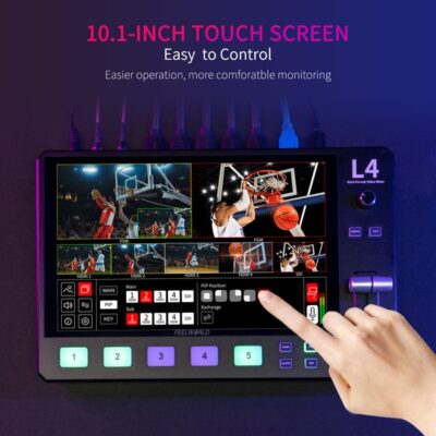 Ban Tron Livestream Feelworld Livepro L4 2