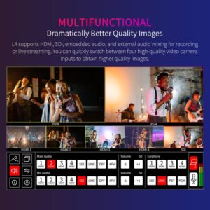 Ban Tron Livestream Feelworld Livepro L4 5