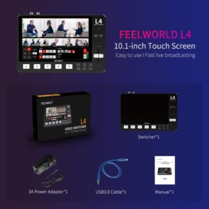 Ban Tron Livestream Feelworld Livepro L4 8