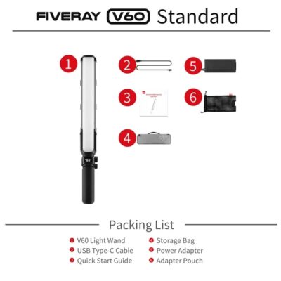 Den Led Zhiyun Fiveray V60
