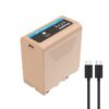 Pin Kingma Np F970 Dung Luong 7800mah Cong Typec 1