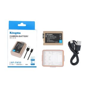 Pin Kingma Np Fw50 Dung Luong 1080mah Cong Typec 3