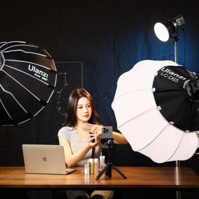 Den Led Ulanzi Vl 120bi Bi Color Cong Suat 120w 7