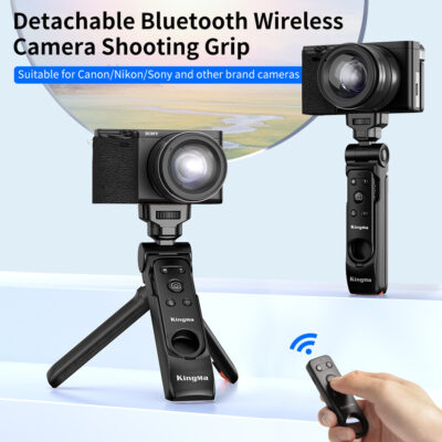 Tay Cam Kem Remote Khong Day Kingma Bm Sr4 Cho May Sony Canon Nikon 1